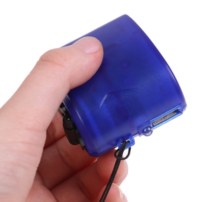 [NW] Outdoor Emergency Portable Hand Power Dynamo Hand Crank USB Charging Newswallow