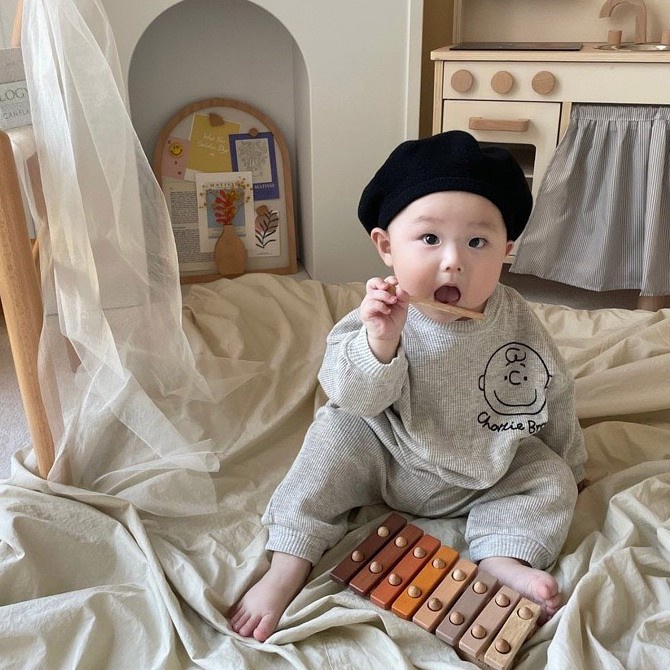 Đồ bộ quần áo dài tay cho bé siêu dễ thương AM791 TTR127