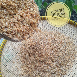 Trấu tươi 500gr Gía thể Trồng Cây, Che Bề Mặt cây