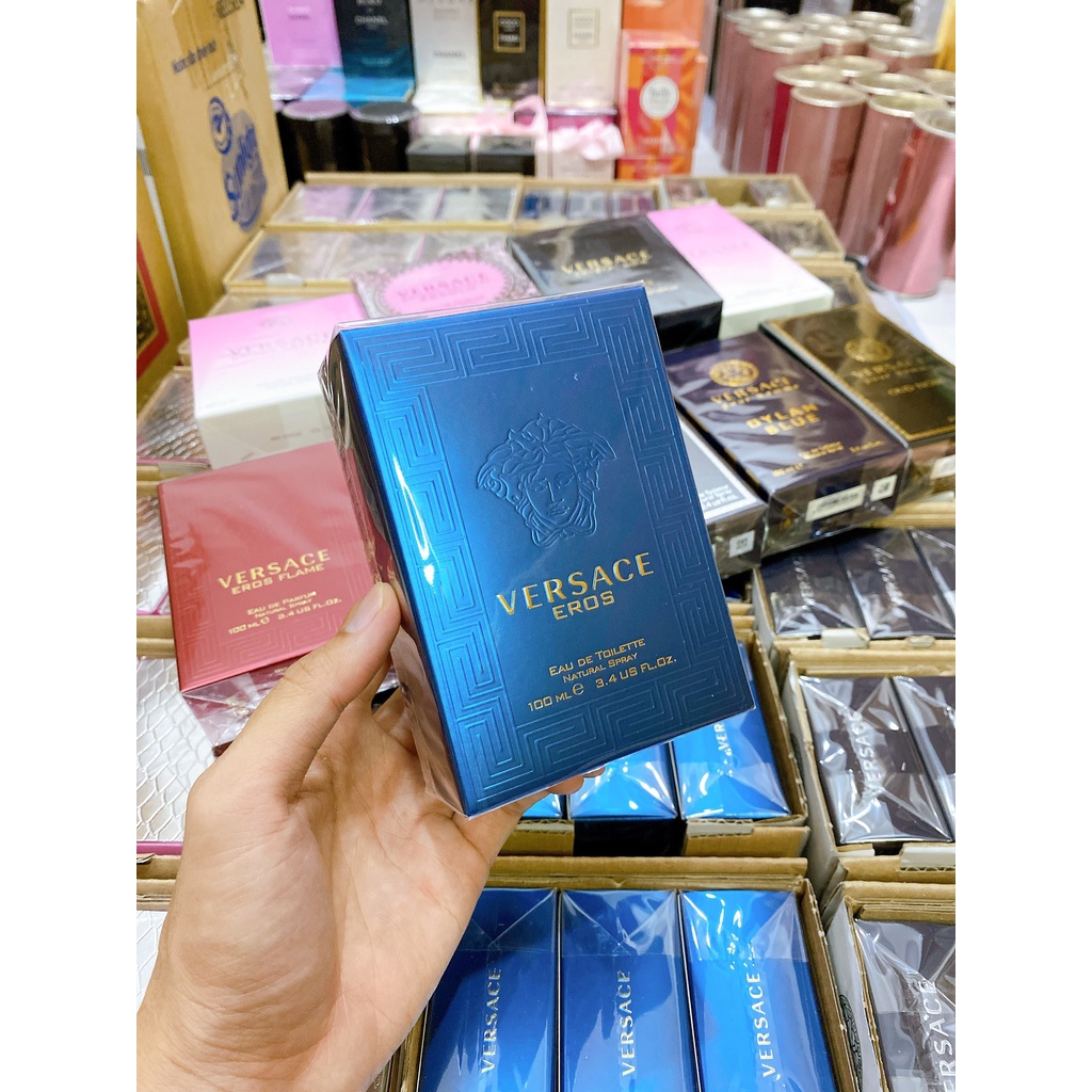 Nước Hoa Versace Nữ, Versace Eros 100ML, Bright Crystal 90ML, Nước Hoa Versace Chính Hãng