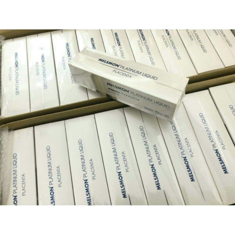 MELSMON PLATINUM LIQUID PLACENT nhau thai ngựa Nhật 10*10ml | BigBuy360 - bigbuy360.vn