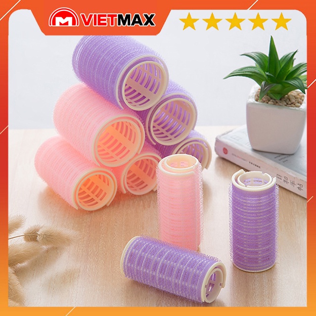 Lô Uốn Tóc, Lô Cuốn Tóc Mái Bay Xoăn Lõi Nhựa Tạo Kiểu Xoăn Bồng Bềnh