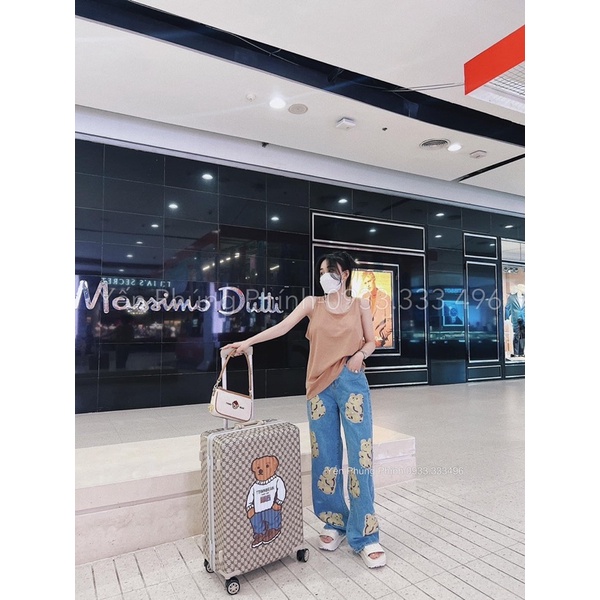 TÚI KẸP NÁCH KÈM DÂY ĐEO CHÉO NỮ TTWN BEAR 2390
