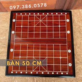 BÀN CỜ TƯỚNG GỖ HƯƠNG CÓ NGĂN ĐỰNG QUÂN CỜ