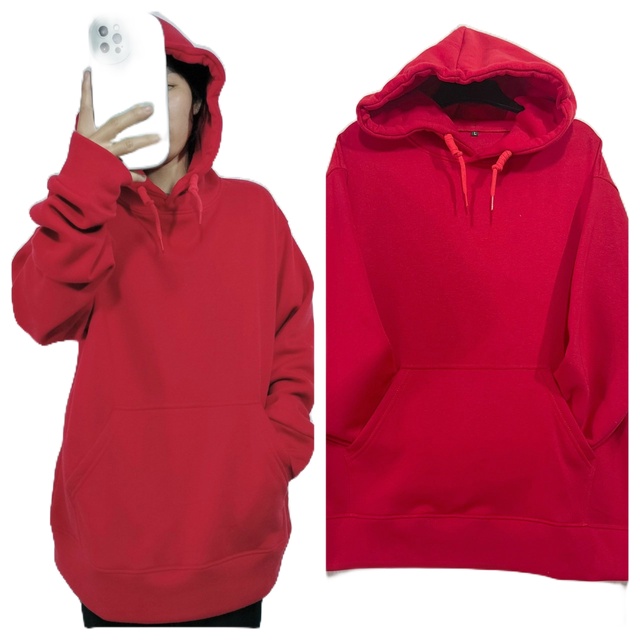 Áo Khoác Nam Nữ - Áo Khoác Hoodie Trơn Nỉ Bông Form unisex (Ảnh Thật)
