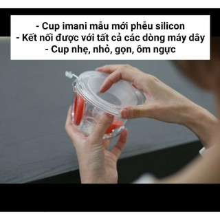 CUP RẢNH TAY IMANI HÀN QUỐC PHỄU SILICON MỀM