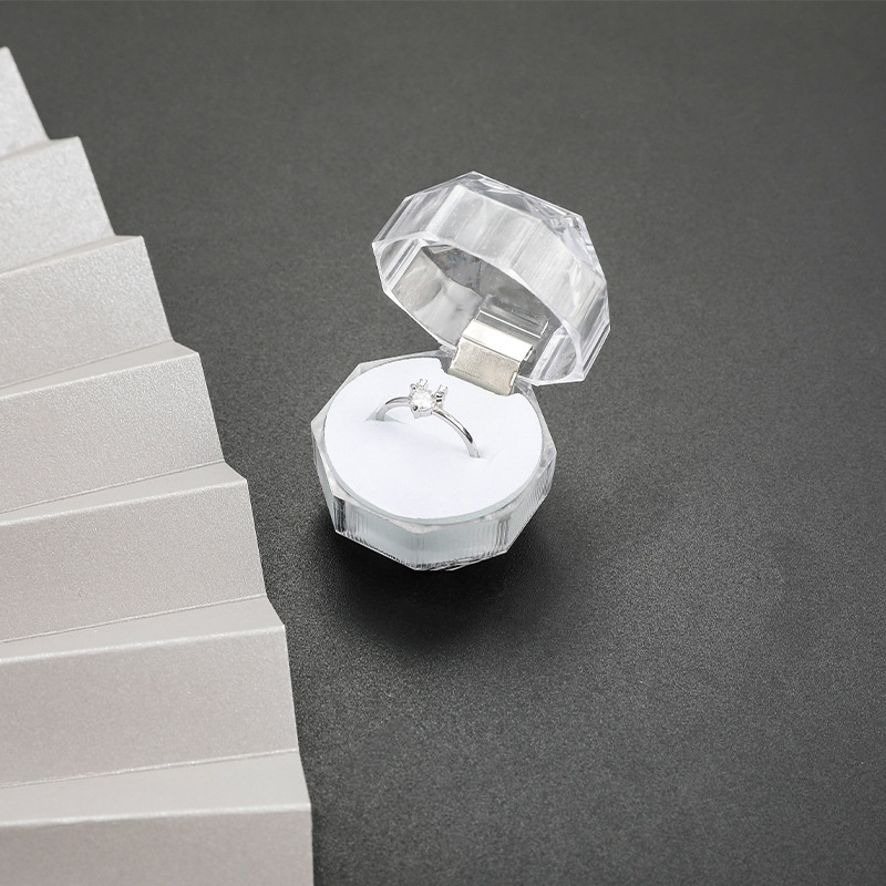 Hộp Đựng Nhẫn / Vòng Tay / Dây Chuyền Mini Bằng Acrylic Cao Cấp