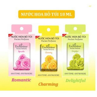 ( Bán lỗ xả hàng) Nước hoa bỏ túi Enchanteur 18ml