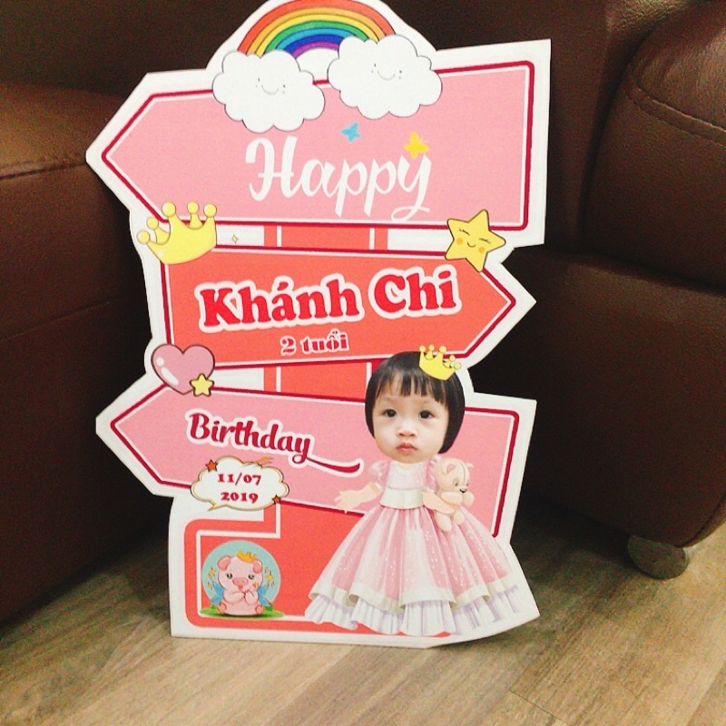 Cây welcome sinh nhật