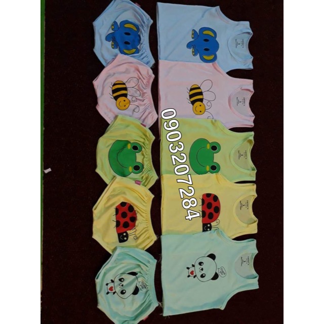 5 bộ Cotton chip thú