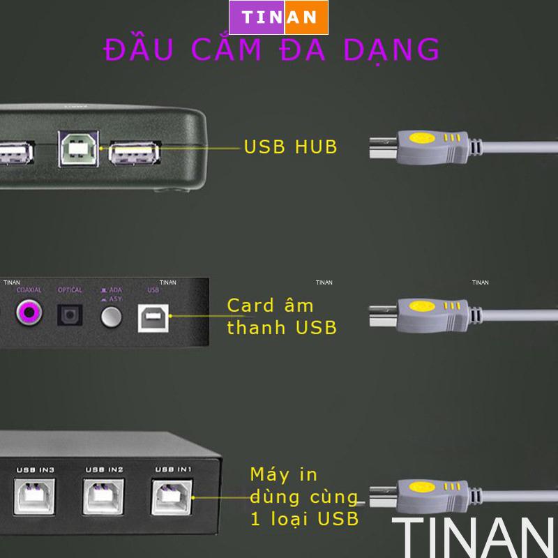 Cáp Chuyển Đổi USB Sang Máy In, Dùng Cho Máy Tính Bàn, Laptop