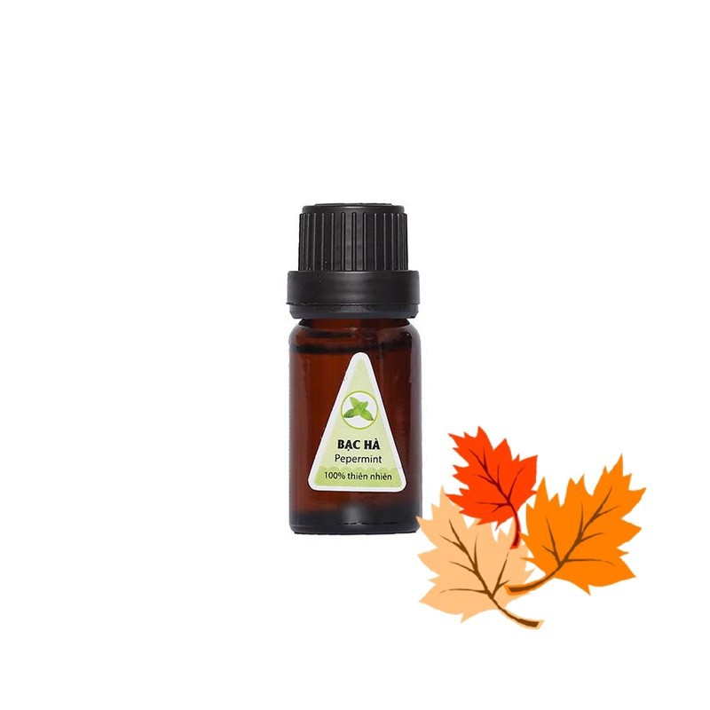 [BẠC HÀ] Tinh dầu BẠC HÀ Thiên Nhiên nguyên chất TENBI có kiểm định 5ml Khử mùi nhà tắm