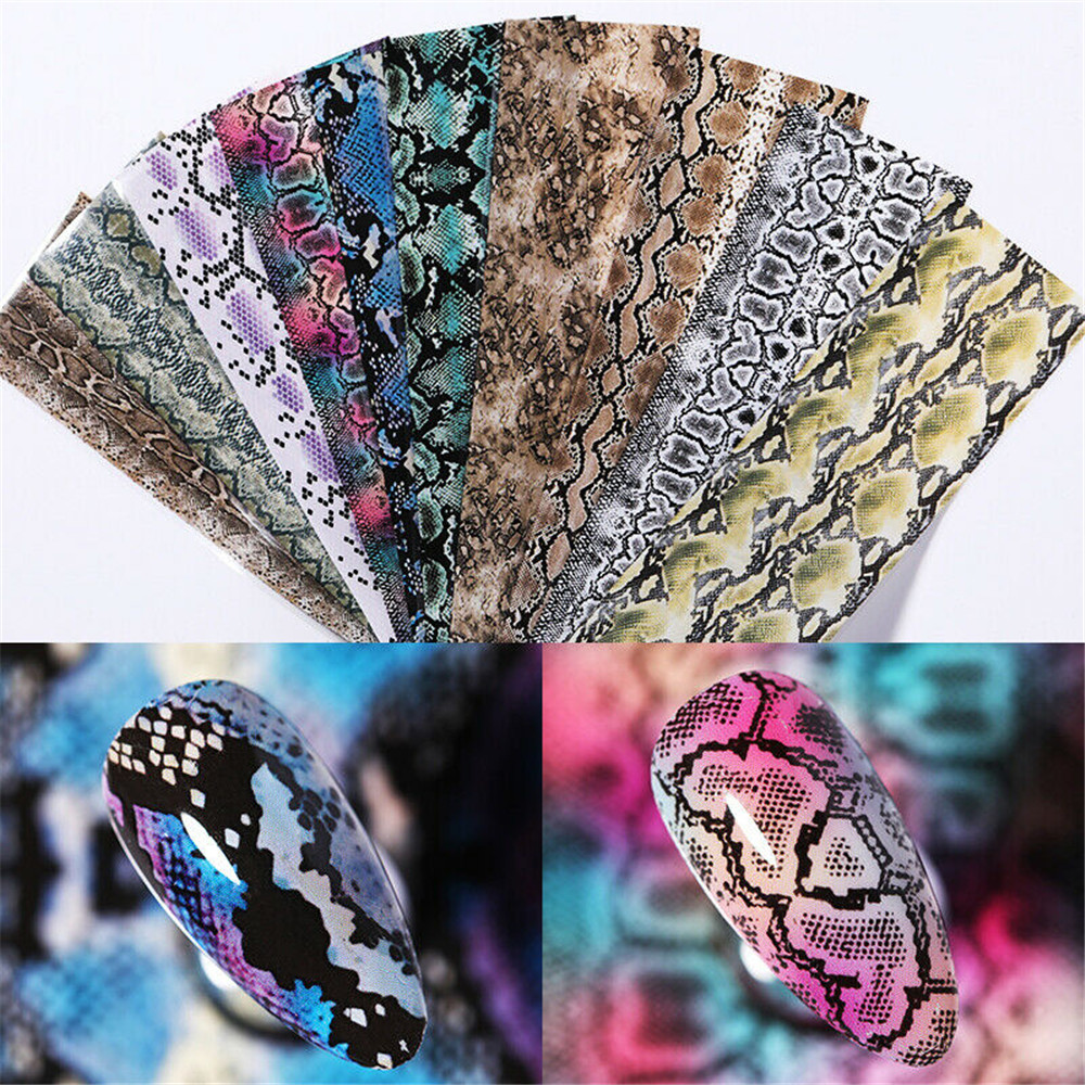 Giấy Foil Nhiều Màu Dán Móng Nghệ Thuật