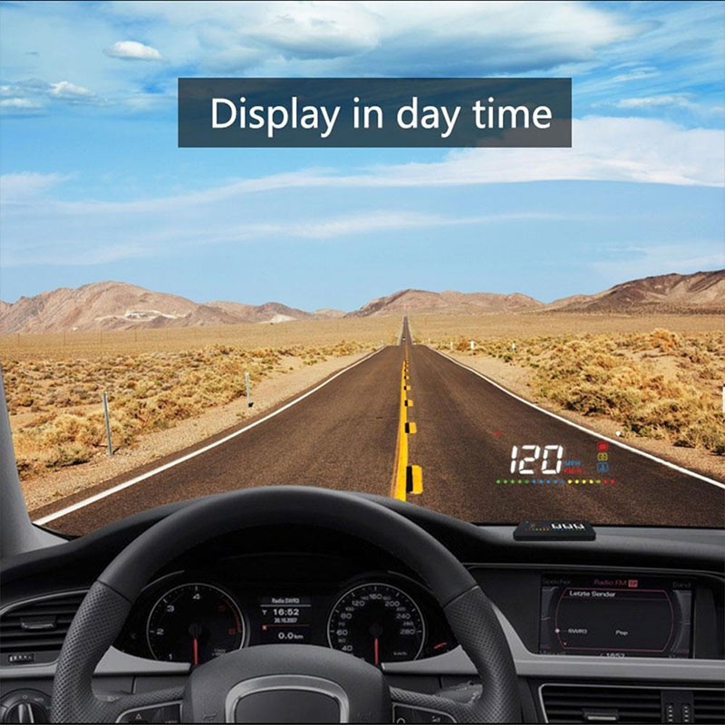 QR HUD Head Up Display Car HUD Display 12V HUD Dashboard