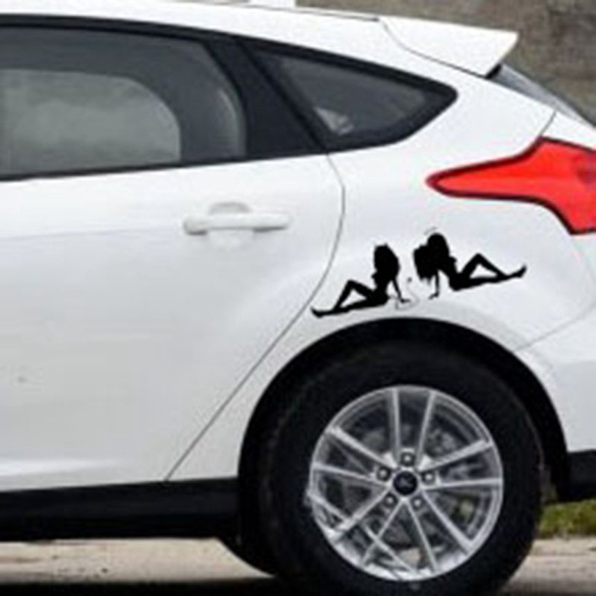 Decal Phản Quang Dán Trang Trí Xe Ô Tô