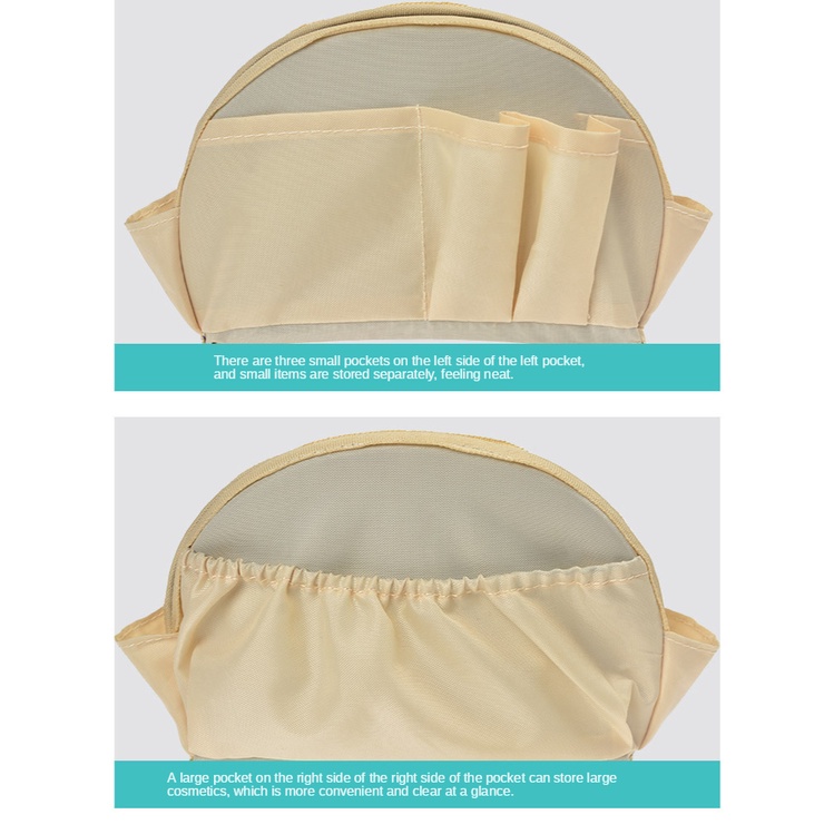 Túi Đựng Mỹ Phẩm Chống Thấm Nước Có Khóa Kéo Tiện Dụng Khi Đi Du Lịch
