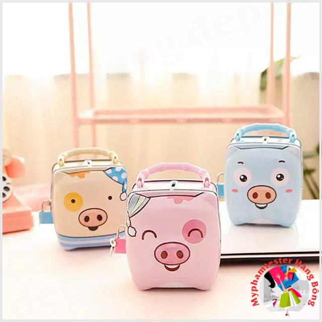 Hộp tiết kiệm ngộ nghĩnh kèm khóa cho bé