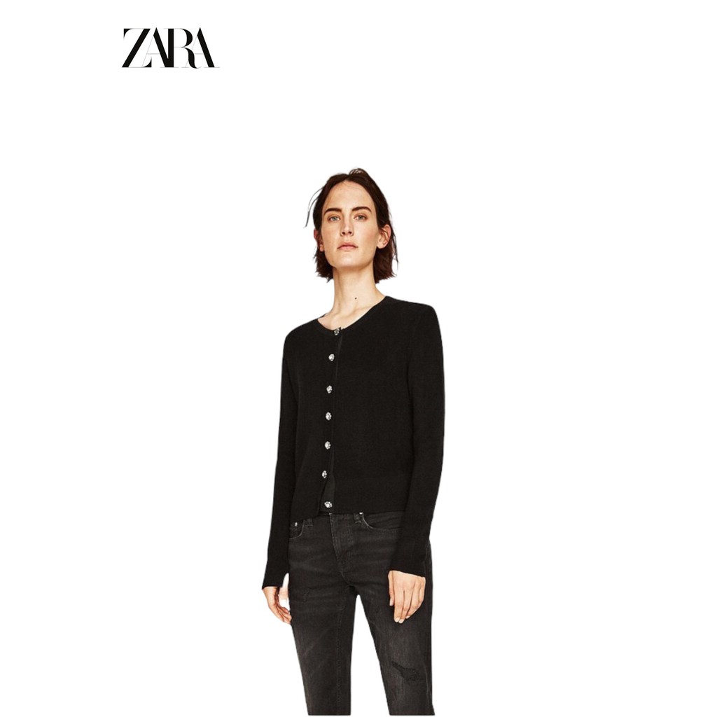 ÁO KHOÁC NỮ CARDIGAN CÀI KHUY ZARA SĂN SALE