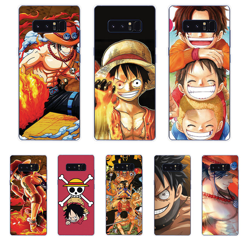 Ốp Lưng Samsung Galaxy S7 Edge S8 S8+ Plus TPU mềm Case One Piece Ace