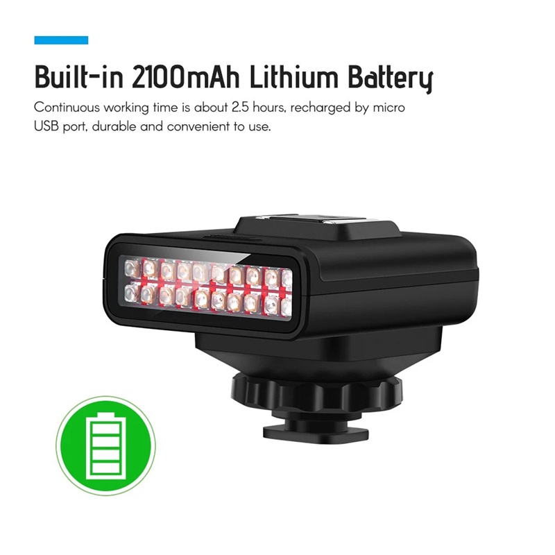 Đèn hồng ngoại LED ORDRO LN-3 hỗ trợ quay đêm cho máy ảnh DSLR | BigBuy360 - bigbuy360.vn