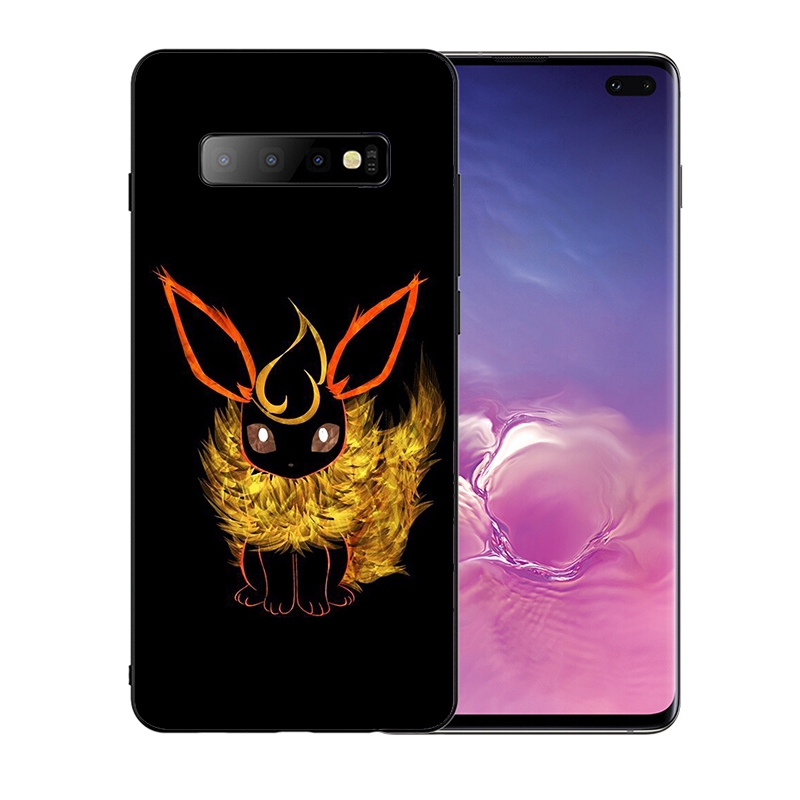 Ốp Điện Thoại Dẻo Họa Tiết Hoạt Hình Eeveelutions Pokémon Dễ Thương Cho Samsung Galaxy S10 E S8 S9 S10 Plus S7 Edge S6