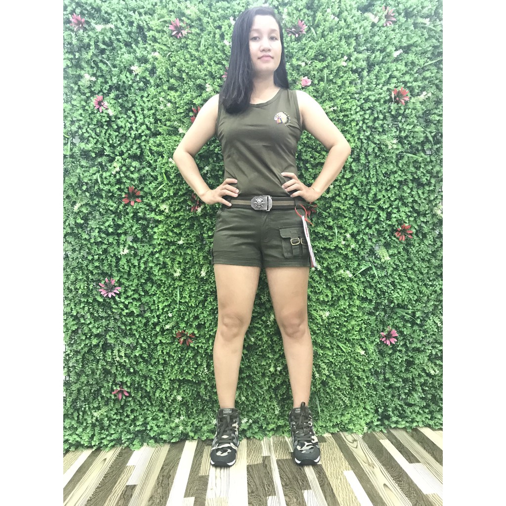 Bộ lính màu xanh cho nữ ĐÔNG ARMY D10