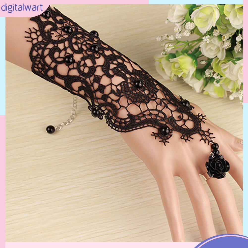 Vòng Tay Kèm Nhẫn Đeo Tay Phong Cách Vintage Độc Đáo