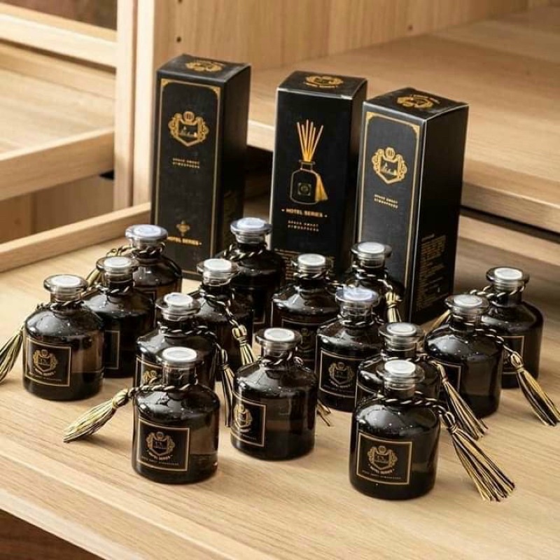 Lọ nước hoa tinh dầu khuếch tán kèm bông