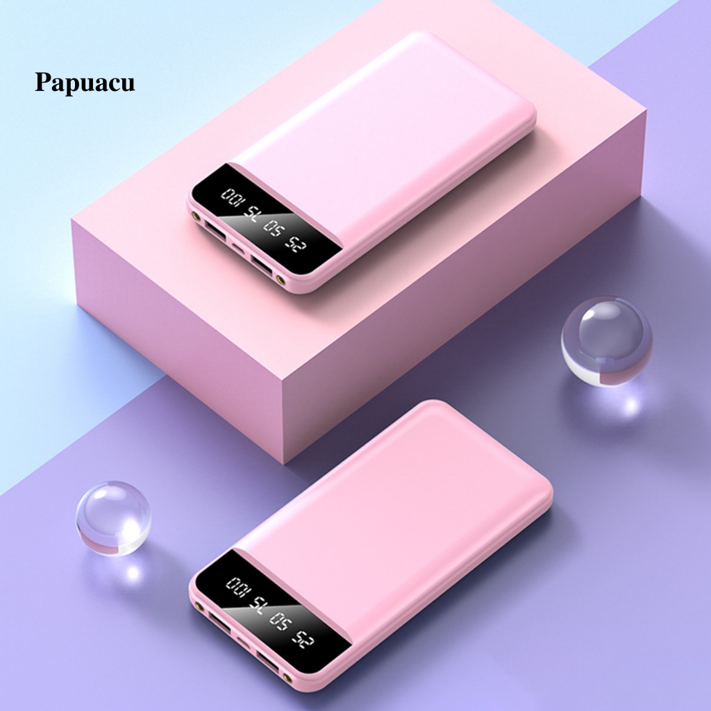 Cục Sạc Dự Phòng Pa 20000mAh Mini Cầm Tay Tiện Lợi