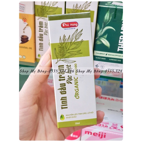 Tinh dầu tràm- khuynh diệp Phú Hưng lọ 50ml