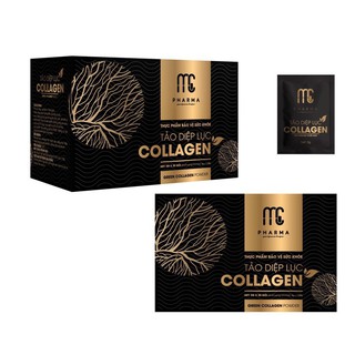 Tảo diệp lục Collagen 👍 Magic Skin Mc Pharma 👍 SÁNG DA NGỪA LÃO HÓA ✔ CHÍNH HÃNG ⏺ Hộp 30 gói