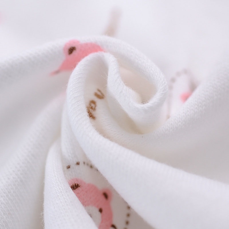 Bộ Quần Áo Cotton Dễ Thương Cho Bé Sơ Sinh Từ 0-3 Tháng Tuổi