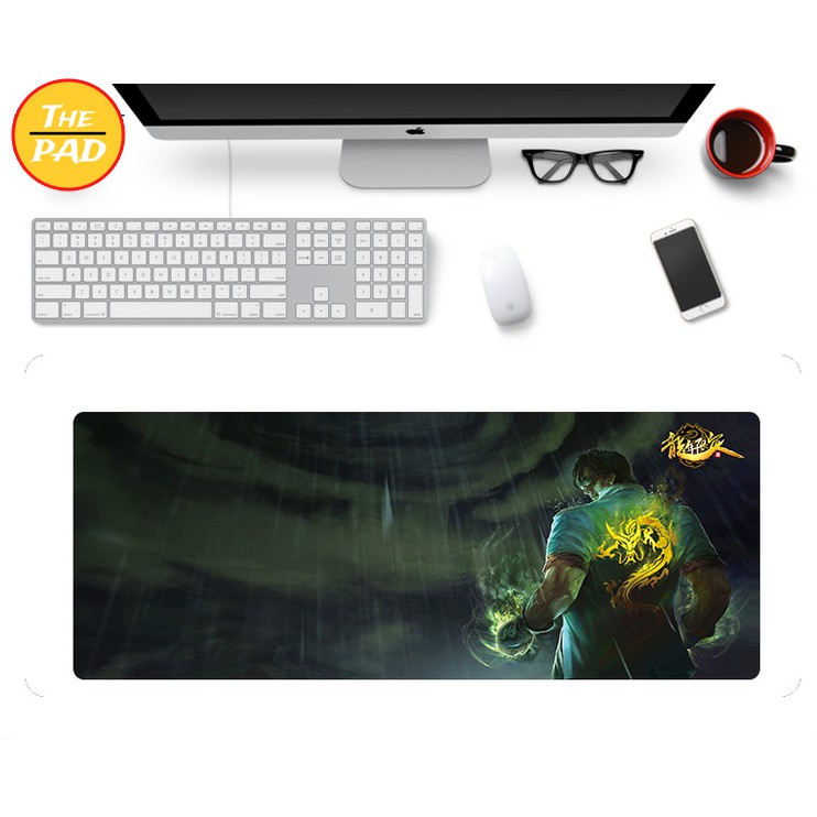 Lót Chuột Gaming Cỡ Lớn 30x80 cm, Cao Su Tự Nhiên, Cao Su Tự Nhiên, Nhiều Mẫu Đẹp.