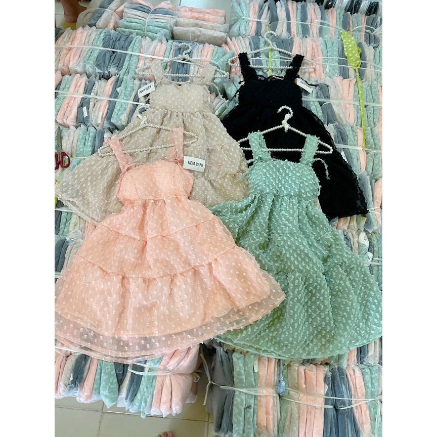 ĐẦM NỮ 2 DÂY CHẤT LÔNG XỐP XÒE NHẸ KIỂU DÁNG SIÊU ĐẸP, FORM ÔM XINH XẮN, DỄ THƯƠNG