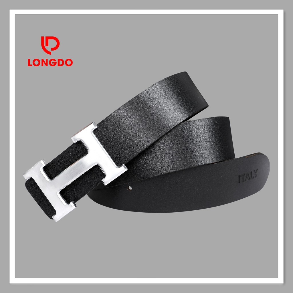 Dây nịt da bò cao cấp - Cam kết 100% da bò thật - Hàng chính hãng thương hiệu Longdo Leather - TL02