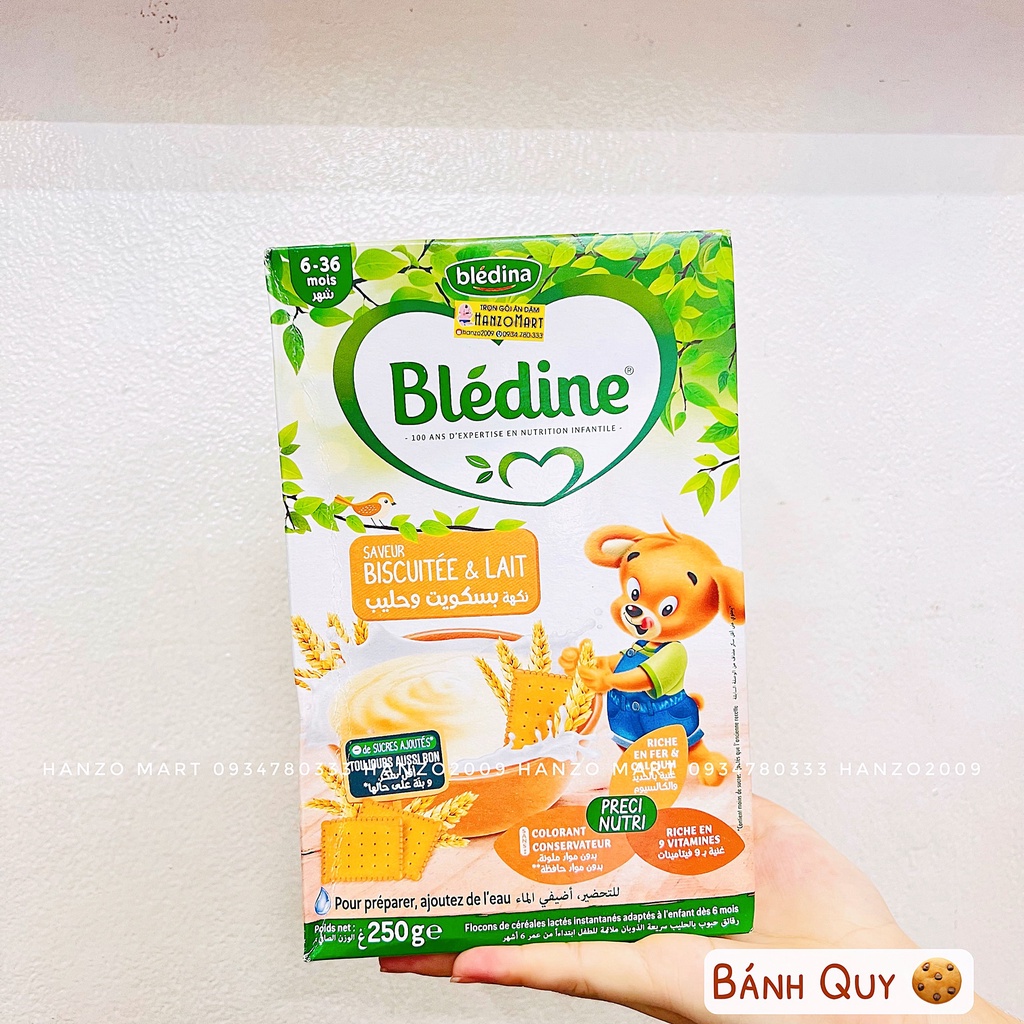 Bột ăn dặm Bledina 250g cho bé 6-36 tháng tuổi (Pháp)