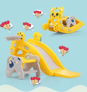 Cầu trượt bập bênh cho bé