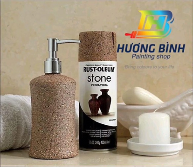 Sơn xịt Rust-Oleum giả đá Stone (340gr)