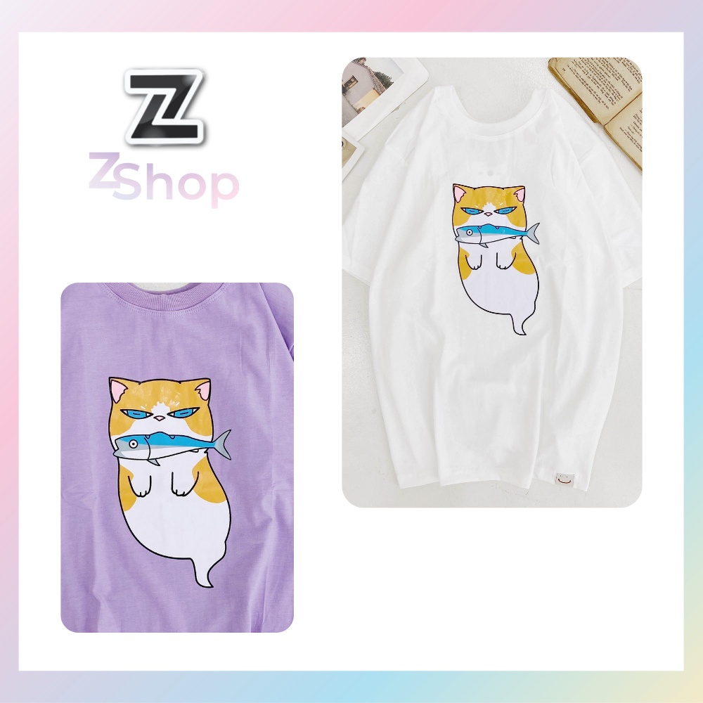 Áo Thun Tay Lỡ ZShop Phông Unisex Nam Nữ Cotton CVC 4 Chiều Oversize Form rộng, Áo Thun Nữ Đẹp Basic Cute Cá Tính ZP03 . | BigBuy360 - bigbuy360.vn