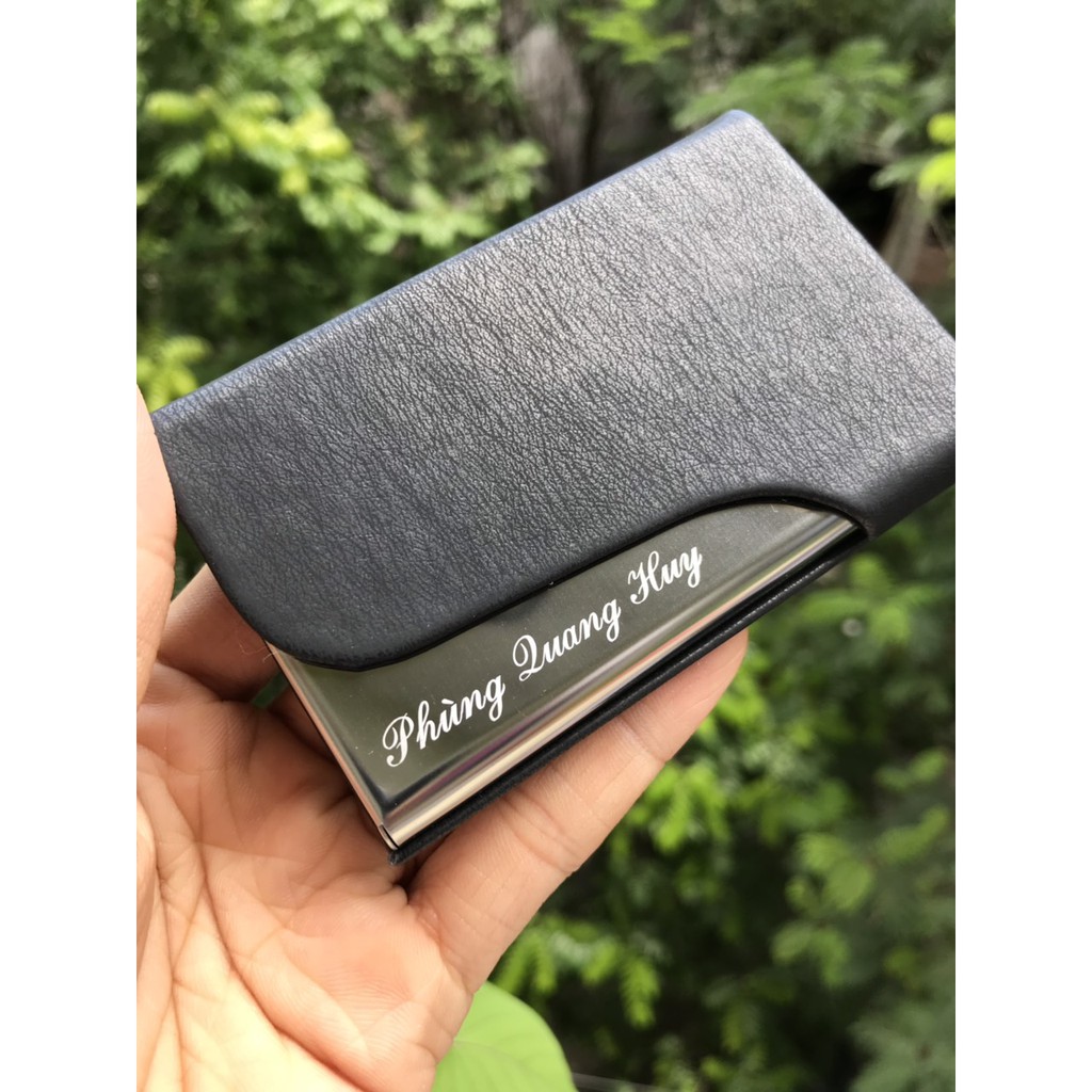 [SHOPEE TRỢ GIÁ] - Mua hộp đựng name card cao cấp đẹp nhất hiện nay, Hộp đựng card đẹp nhất của nữ