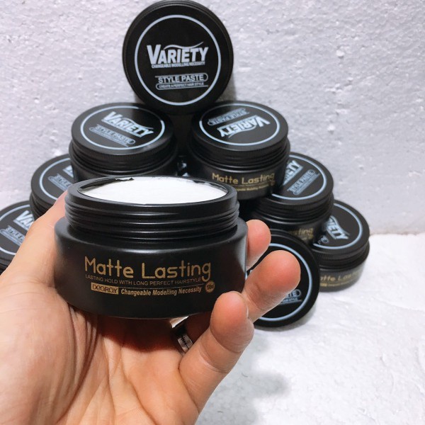 Sáp vuốt tóc nam Variety Mattle Lasting 100ml N01