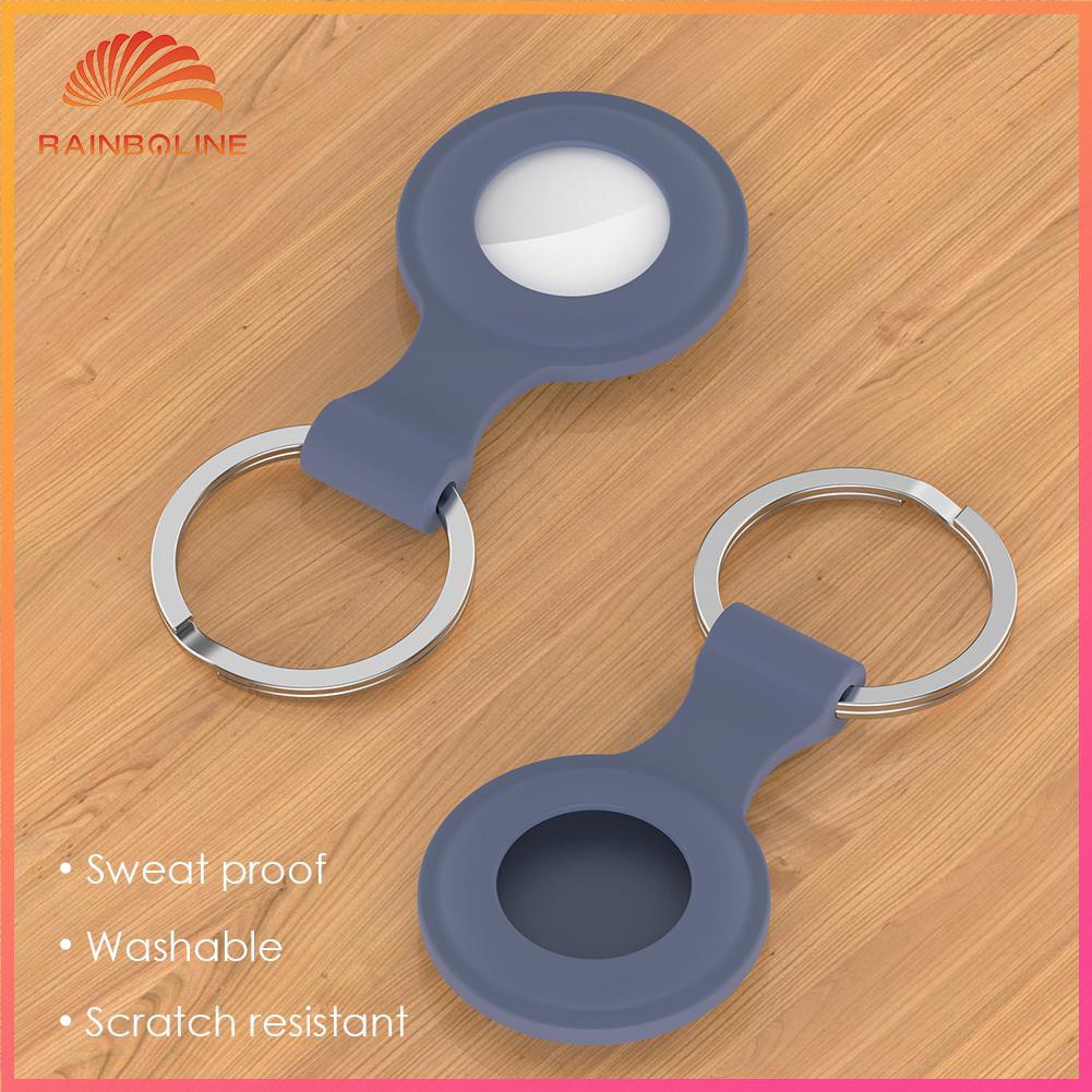 Vỏ Silicon Bảo Vệ Thiết Bị Định Vị Bluetooth Chống Thất Lạc Cho Apple Airtags | BigBuy360 - bigbuy360.vn