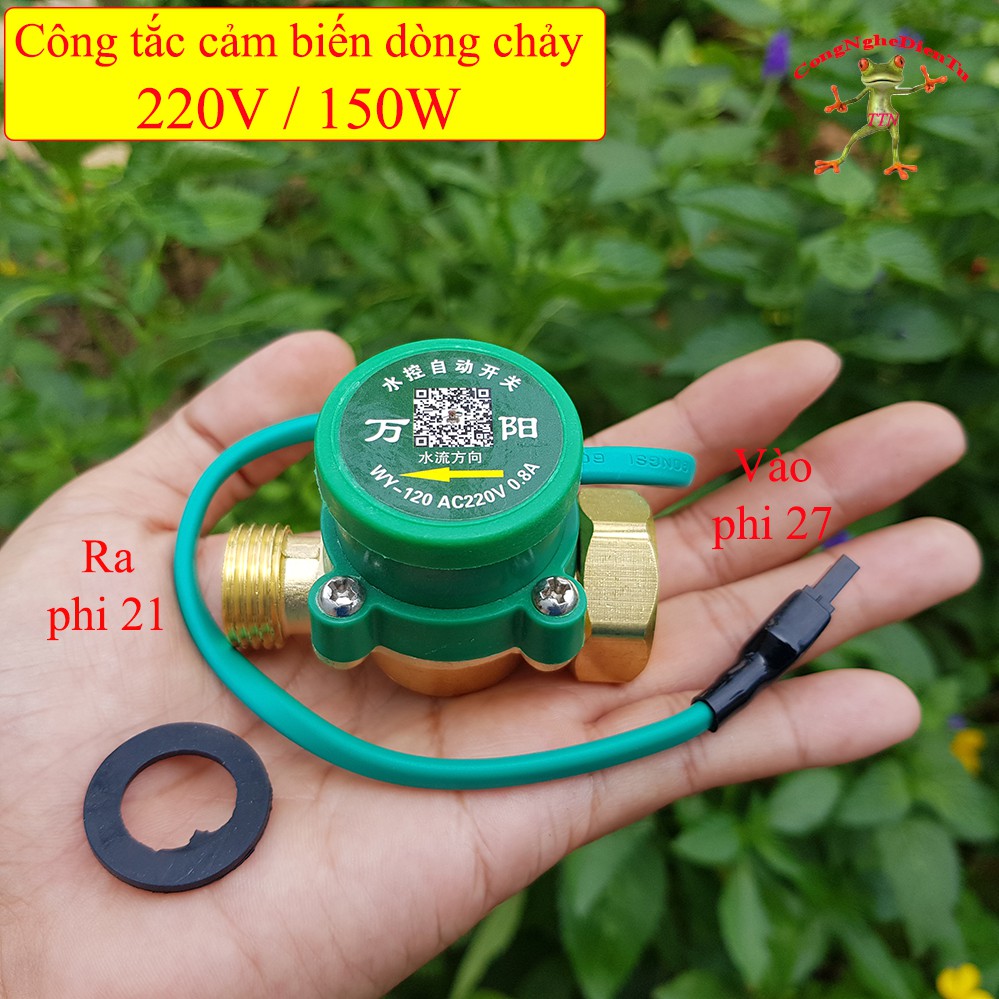 Công tắc cảm biến dòng chảy cho máy bơm