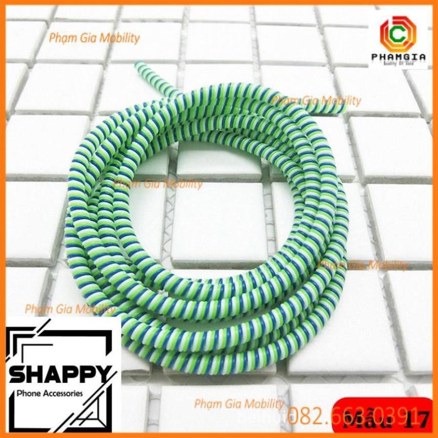 Dây Quấn cáp 2 màu - Bảo Vệ Dây Cáp Sạc Tròn 1k 2k 3k 4k