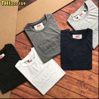 Áo cổ tròn dập nổi