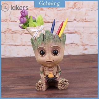 Chậu Cây Hình Nhân Vật Groot Trong Phim Guardians Of The Avengers