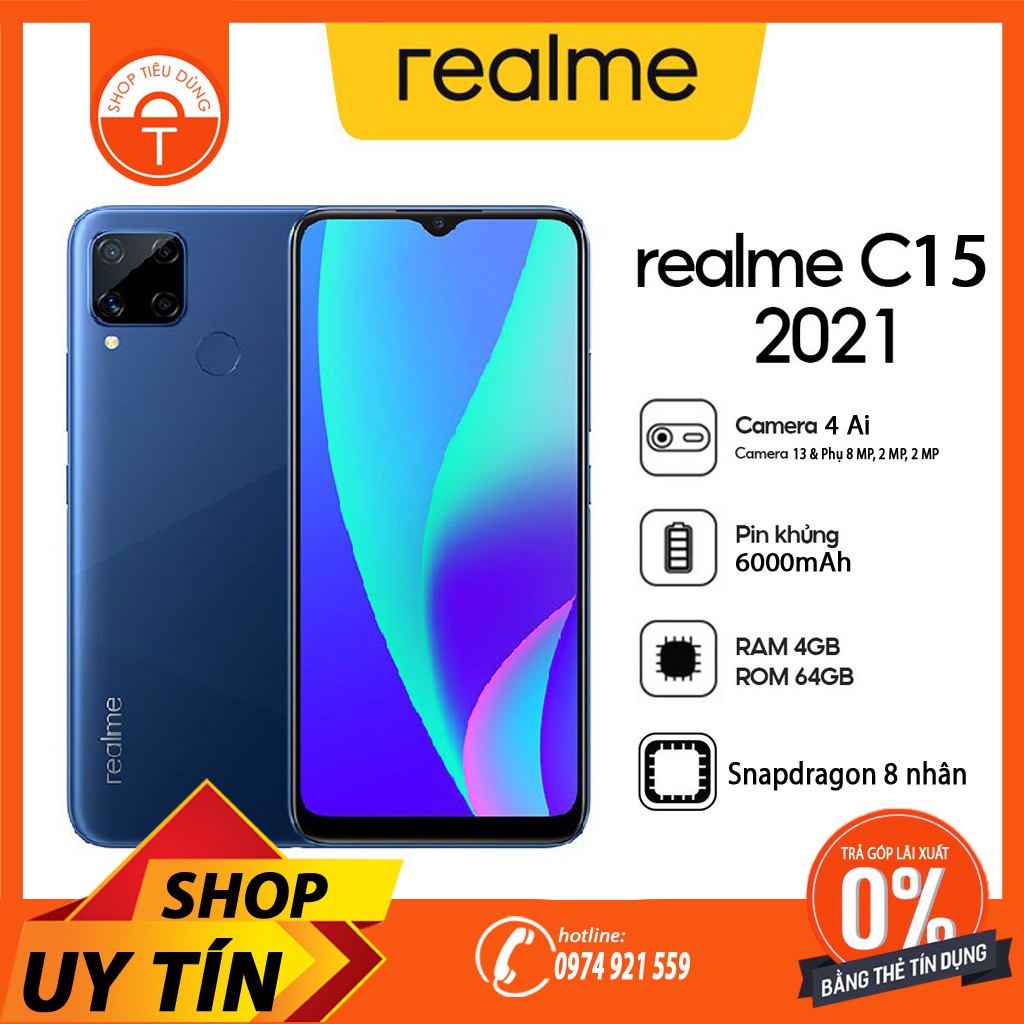 ⚡️[ Chính Hãng ] Điện thoại Realme C15 Nguyên Seal - Mới 100%