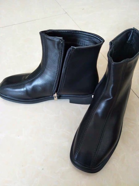 Bốt Nữ Cổ Thấp,Boots Da Mềm Kéo Khóa Sau Kiểu Dáng Hàn Quốc GB04 | BigBuy360 - bigbuy360.vn