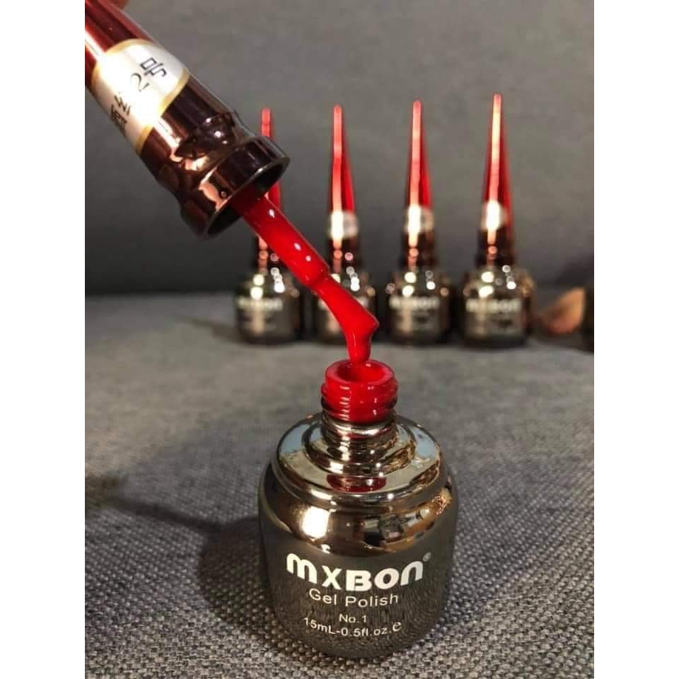 Chọn lẻ 6 màu sơn gel mxbon đỏ cực đẹp