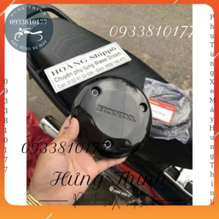 nắp lốc nồi wave, ốp lốc nồi honda chính hãng màu đen
